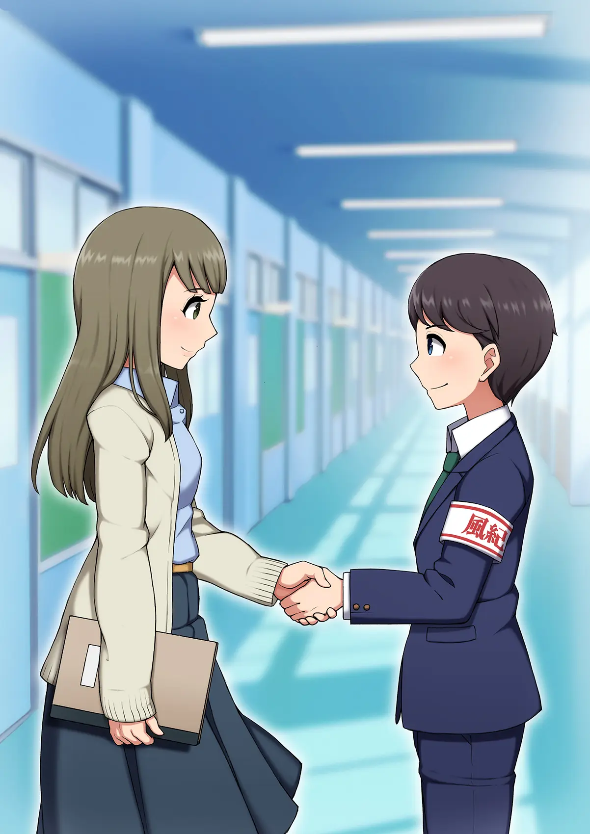 Josou Mesu Ochi Fuuki Iin ~Kiyoku Tadashii Mohansei Ga Inran Bitch Ni Ochiru Made~